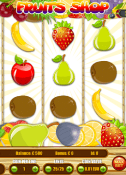Fruit Shop Slot by Portomaso Gaming